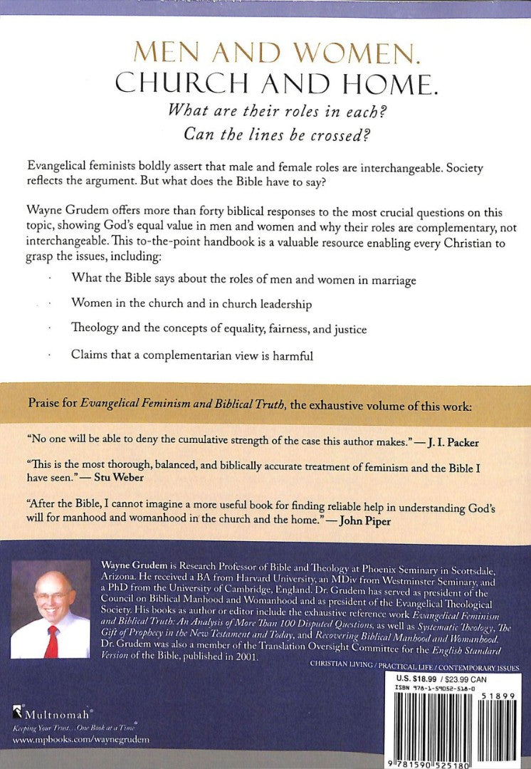 Countering The Claims Of Evangelical Feminism