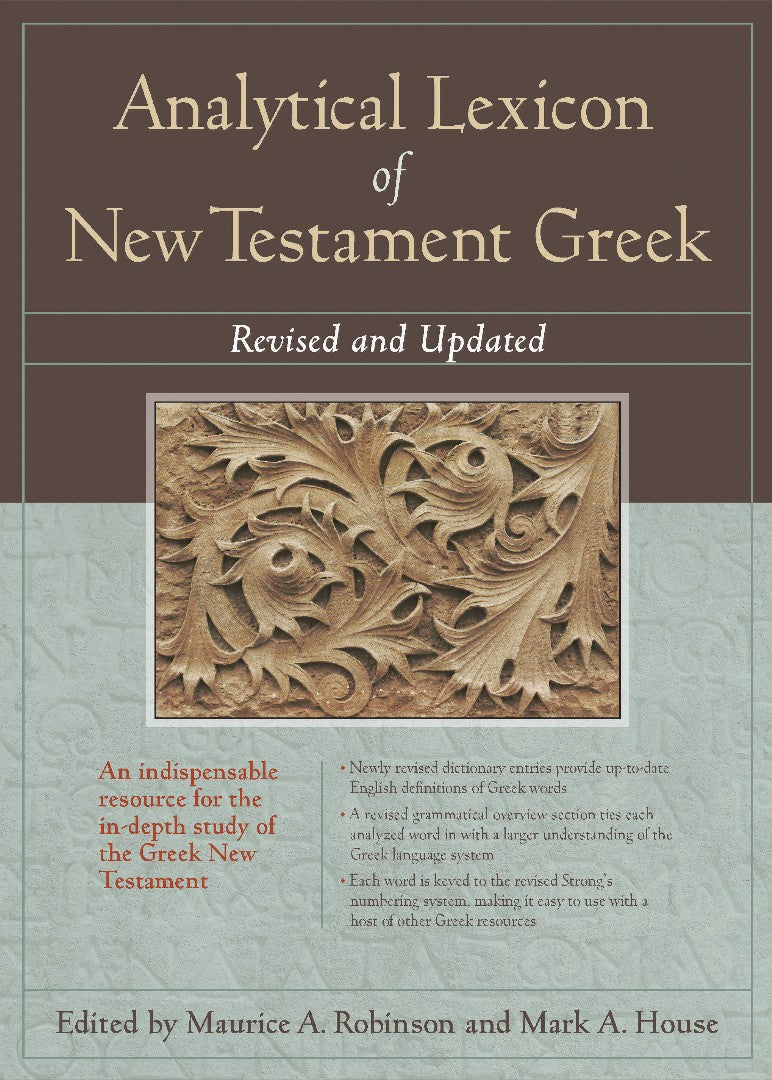 Analytical Lexicon Of New Testament Greek
