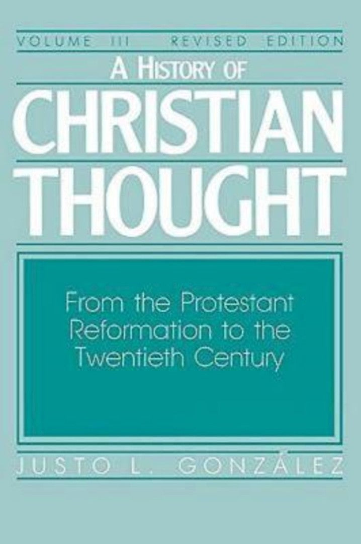 A History of Christian Thought Volume 2