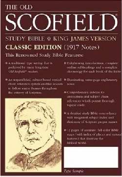 KJV Old Scofield Study Bible Genuine Leather Burgundy