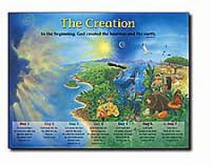 Creation Wall Chart (Laminated) 20x26 - Re-vived