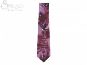 Tie: Isaiah 40:31 Eagles Burgundy