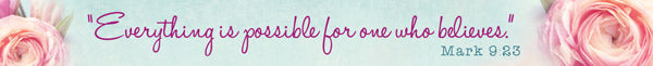 Roses/Mark 9:23 Magnetic Strip