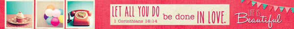 1 Corinthians 16:14 Magnetic Strip