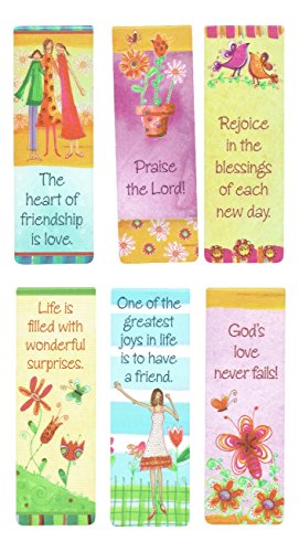 Whimsical Assorted Bookmark Magnetic (pack of 6)