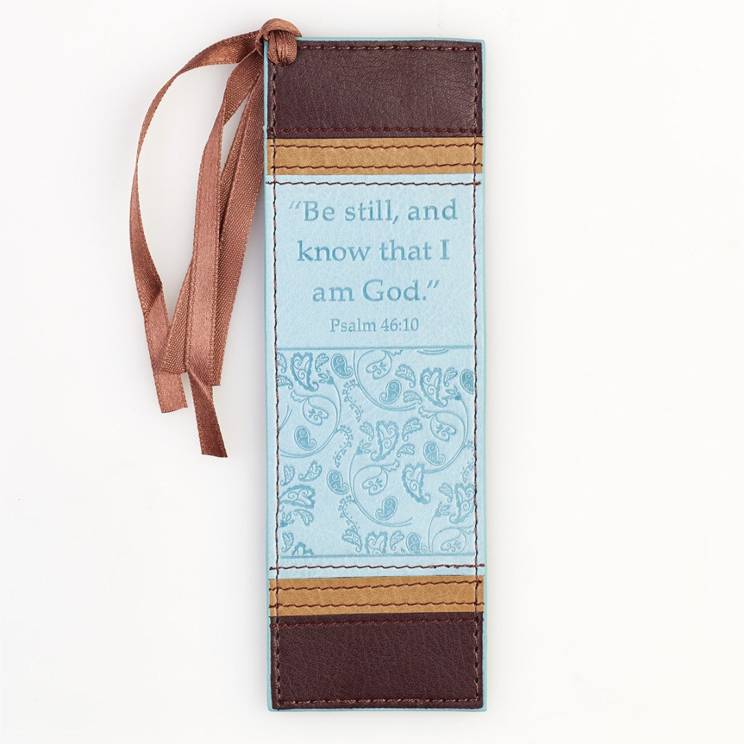 Psalm 46:10 LuxLeather Bookmark