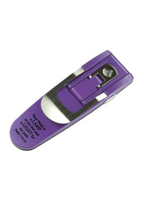 Purple Pop-Up Booklight