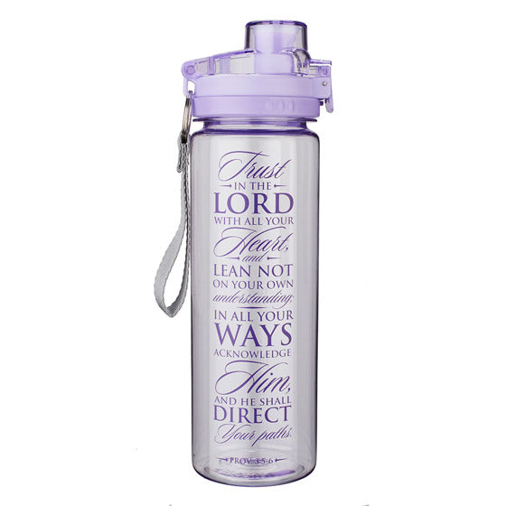 Trust in the Lord Water Bottle - Re-vived