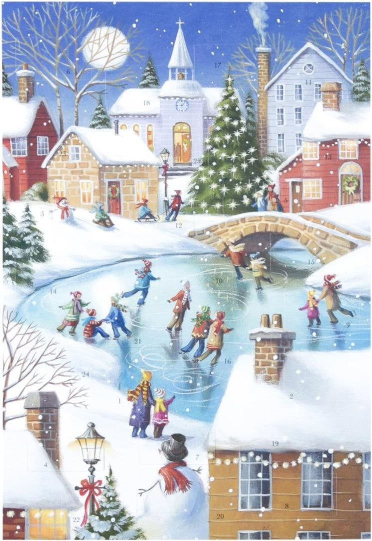 Advent Calendar: Snow Scene