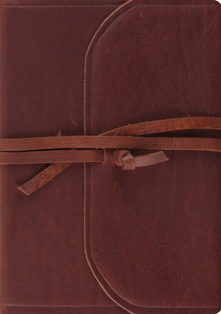 ESV Journaling Bible, Interleaved Edition, Brown with Flap
