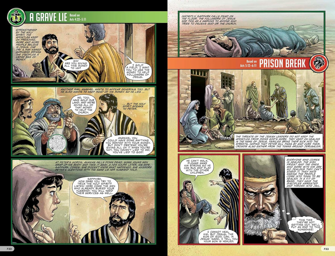 The Action Bible: Faith In Action Edition
