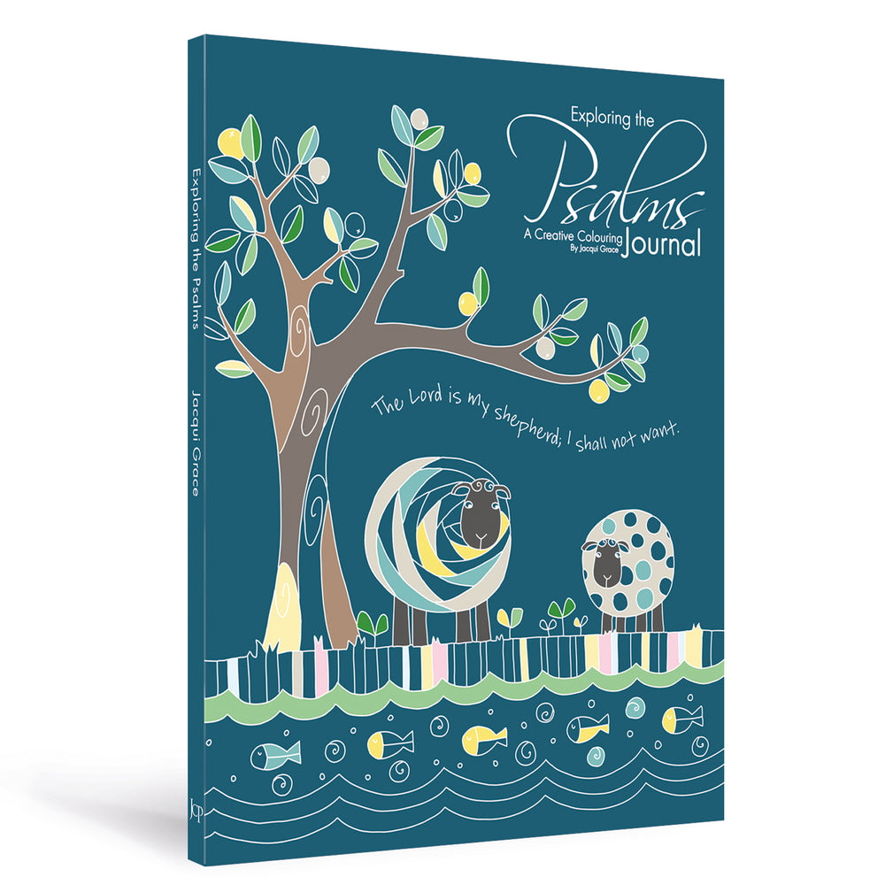 Exploring the Psalms - A Creative Colouring Journal - Re-vived