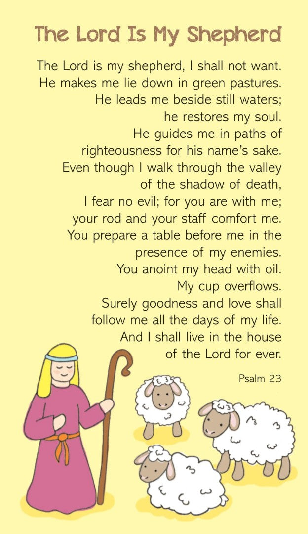 Lord Is My Shepherd, The (pack of 20) - Re-vived