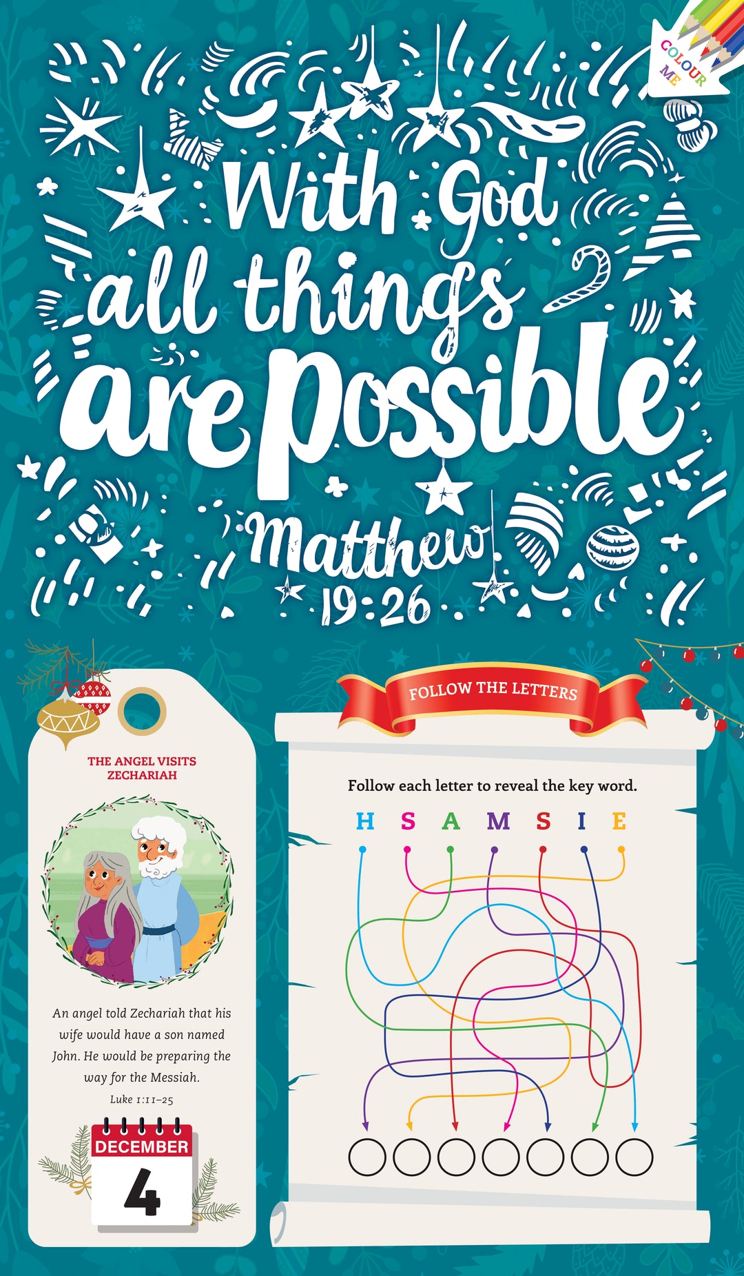 Christmas Activity Calendar