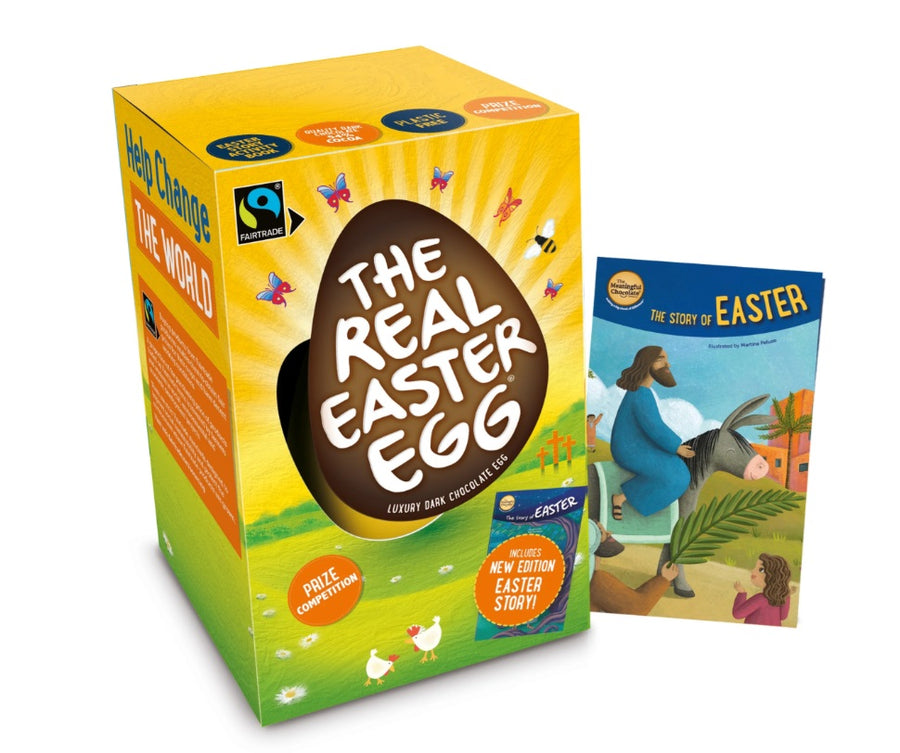 The Real Easter Egg Dark Chocolate - Re-vived