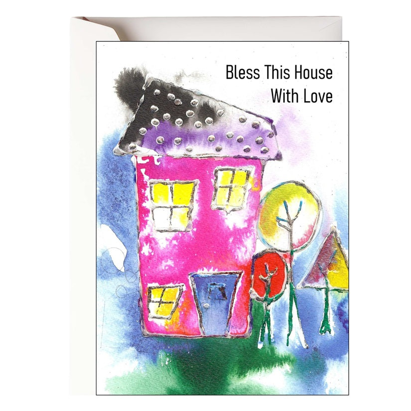 Bless This House With Love Card