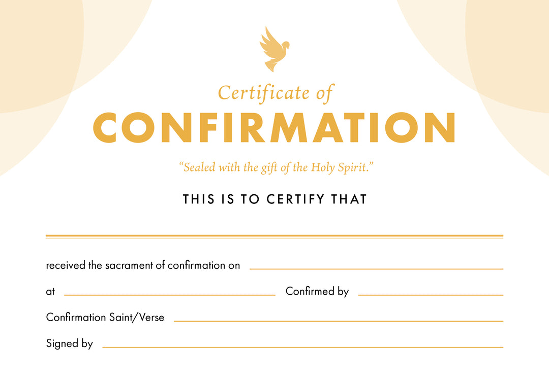 ETC Confirmation Certificate A4 Landscape (pack of 10) - Re-vived