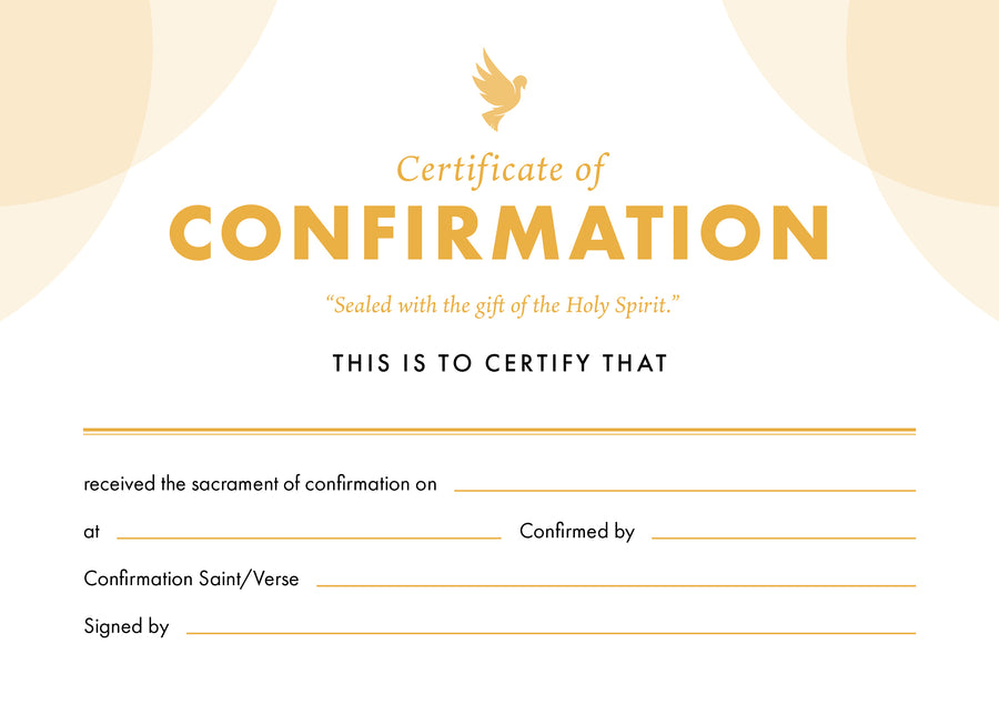 ETC Confirmation Certificate A4 Landscape (pack of 10) - Re-vived