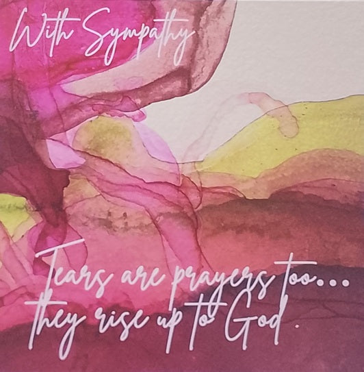 With Sympathy Card