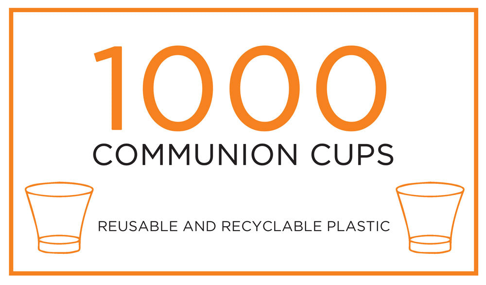 CLC Communion Cups - Pack of 1000 - Re-vived