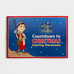 Shepherd On The Search Countdown To Christmas Placemats
