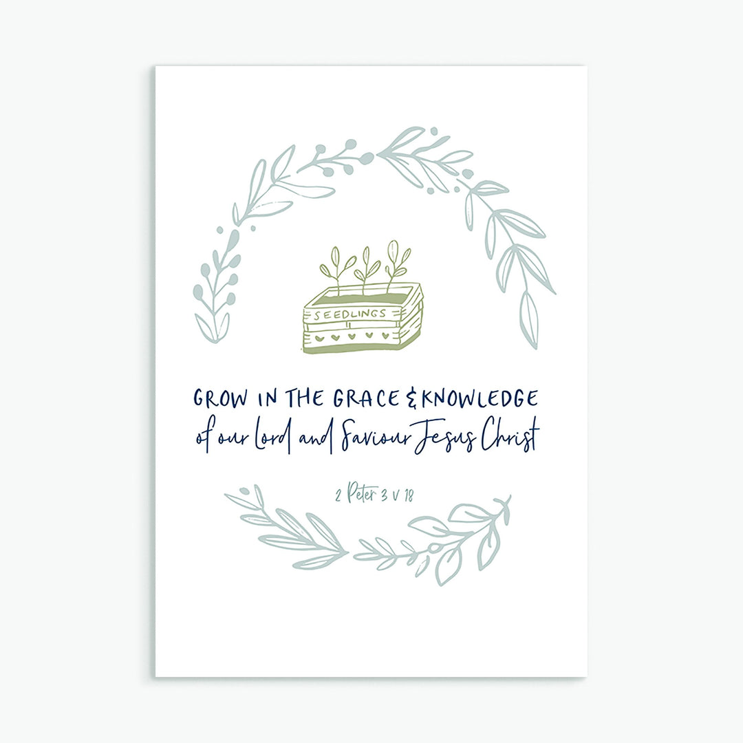 Grow Greeting Card - Re-vived