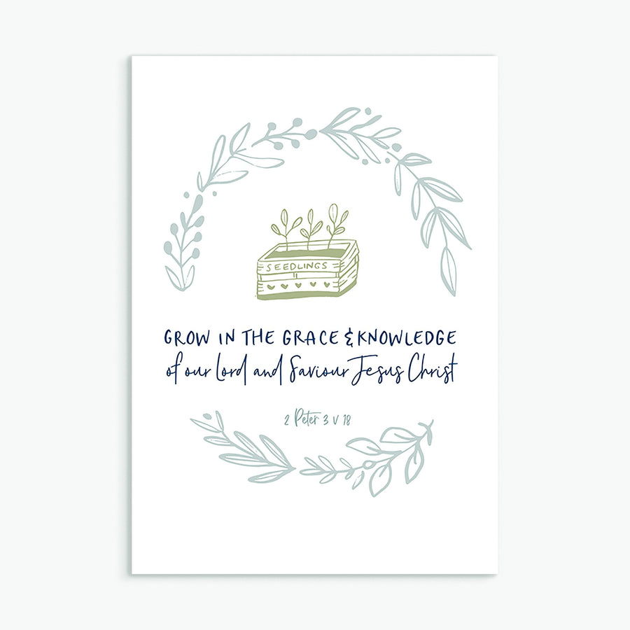 Grow Greeting Card - Re-vived