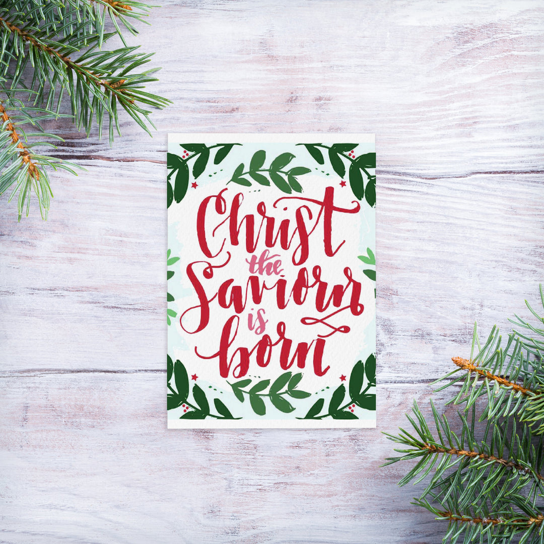 Christ the Saviour Christmas Magnet - Re-vived