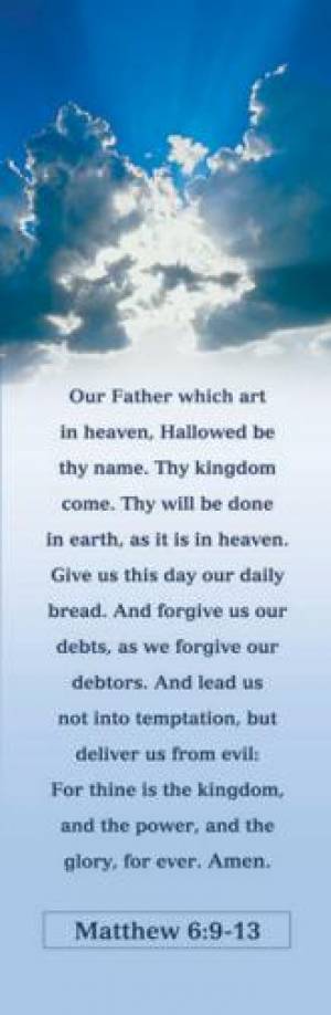 The Lord's Prayer Bookmark (Pack of 25) - Re-vived