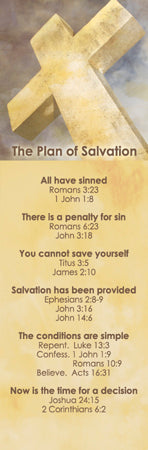 Plan Of Salvation Bookmark (Pack of 25)
