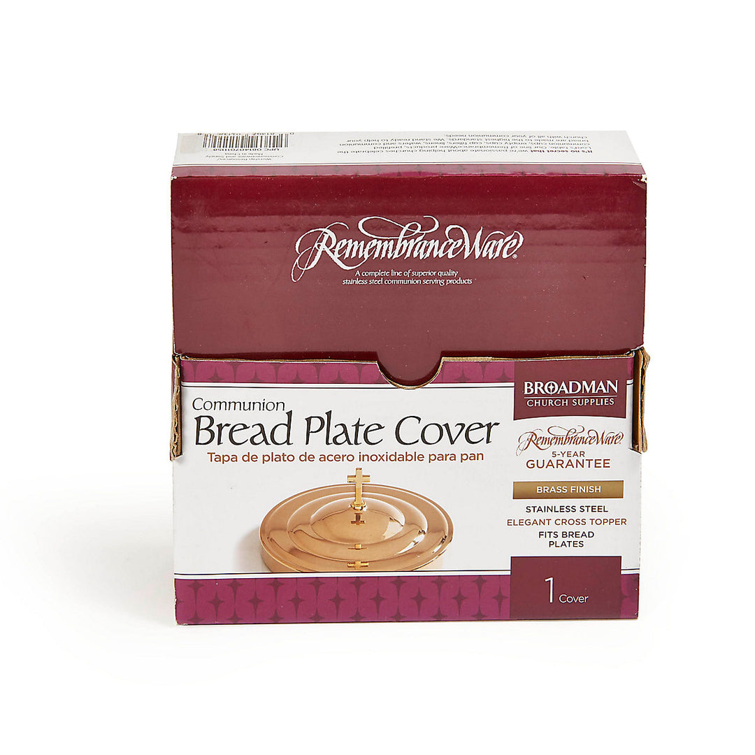 Brass Bread Plate Cover - Re-vived