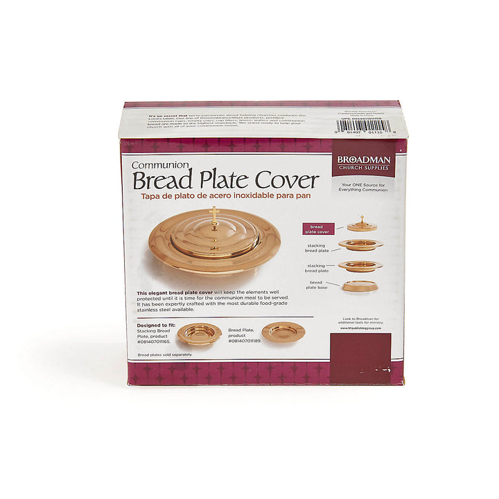 Brass Bread Plate Cover - Re-vived