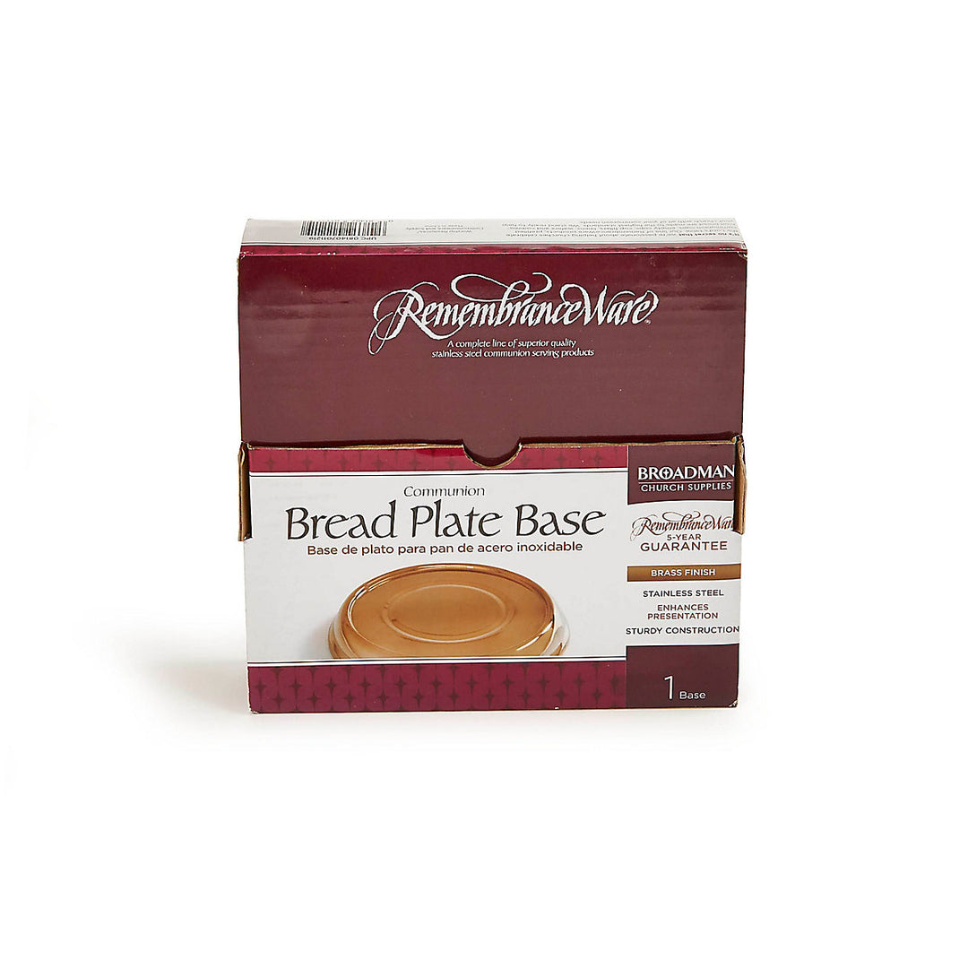 Brass Stacking Bread Plate Base - Re-vived