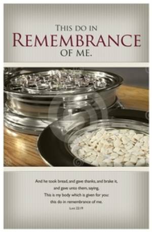 Do This In Remembrance Of Me Bulletin (Pack of 100)
