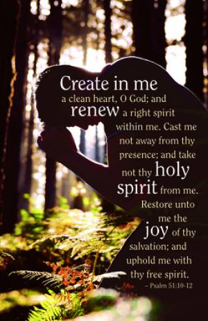 Create In Me Bulletin (Pack of 100)