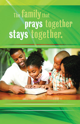 Family That Prays Together Bulletin (Pack of 10) - Re-vived