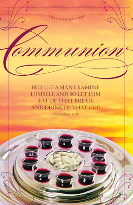 Communion The Bread And The Cup Bulletin (Pack of 100)