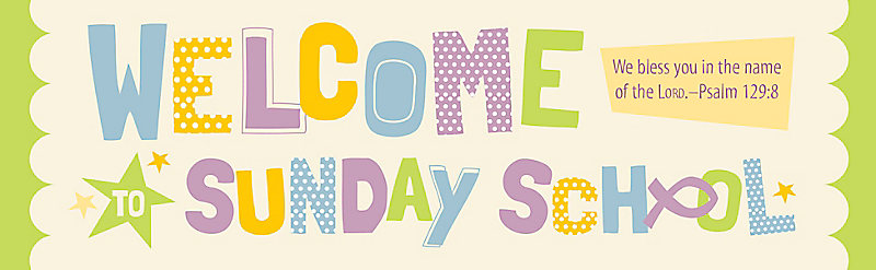 Welcome To Sunday School Bookmark (Pack of 25) - Re-vived