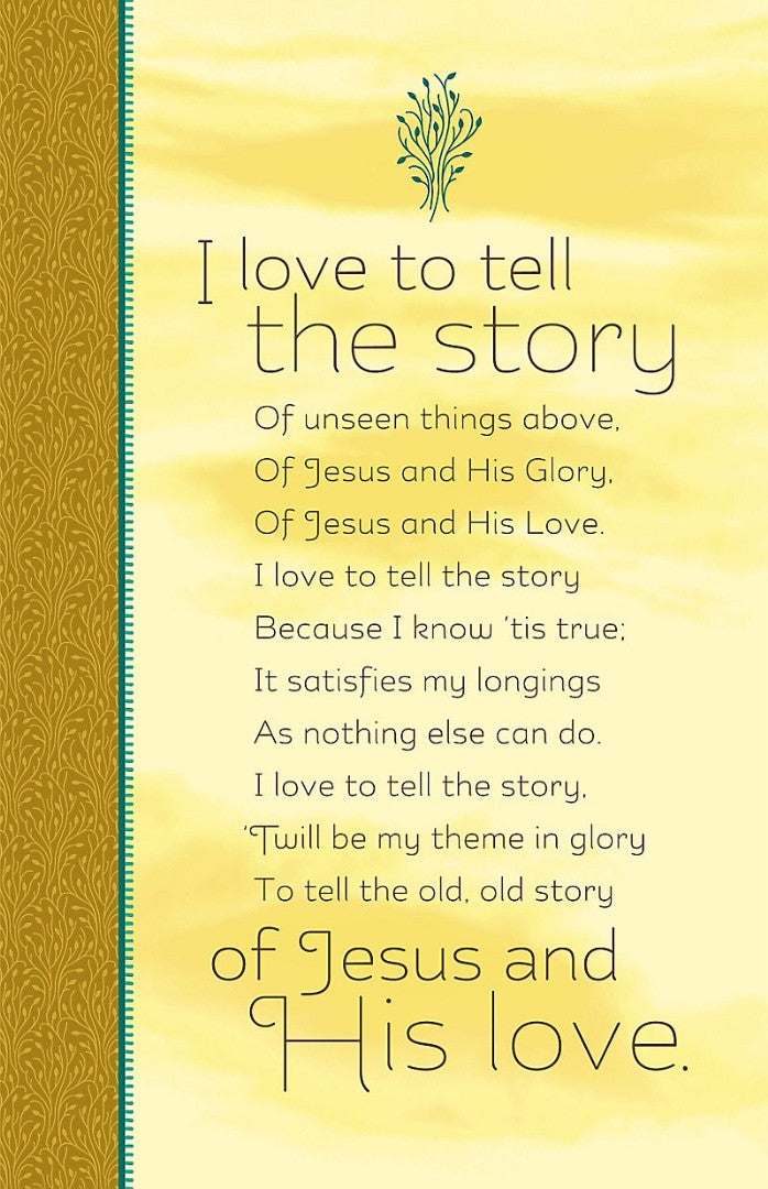 I Love To Tell The Story Bulletin (Pack of 100)