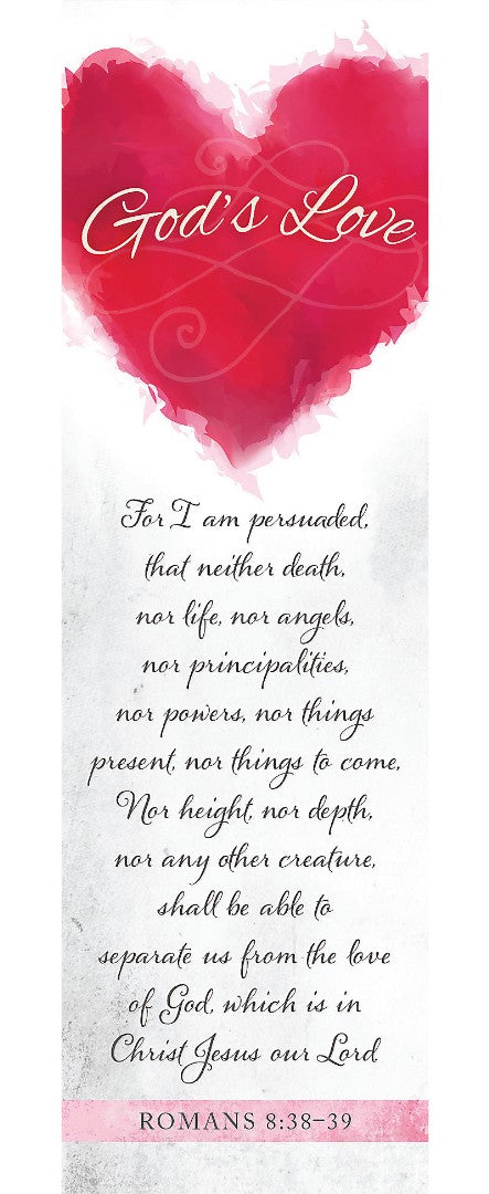 Romans 8:38-39 Bookmark (Pack of 25) - Re-vived