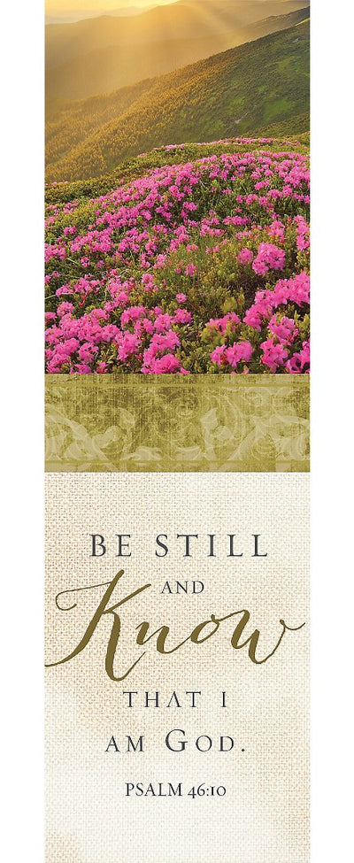 Be Still And Know That I Am God Bookmark (Pack of 25) - Re-vived