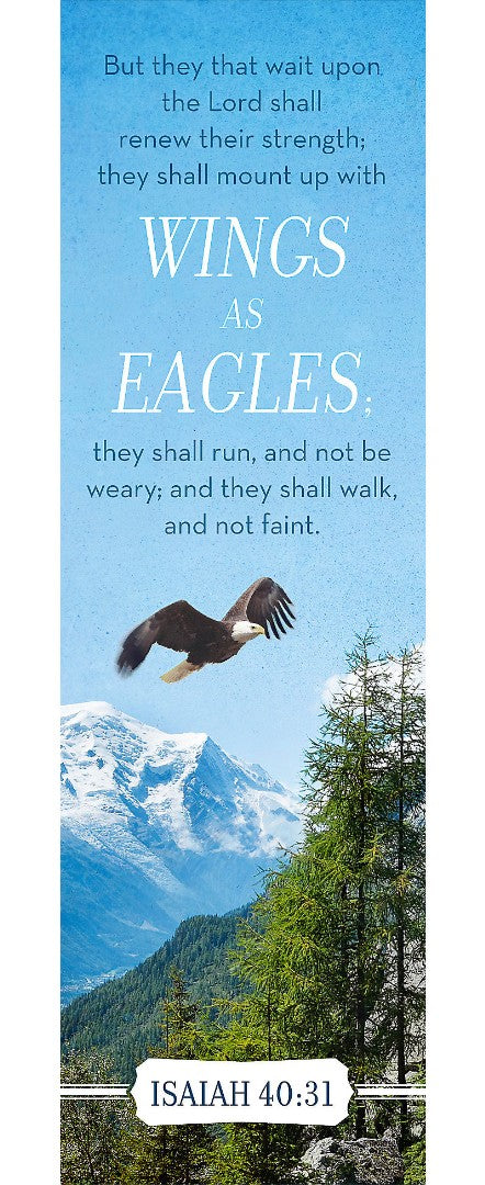 Wings Of Eagles Bookmark (Pack of 25)