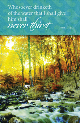 The Water Bulletin (Pack of 100) - Re-vived