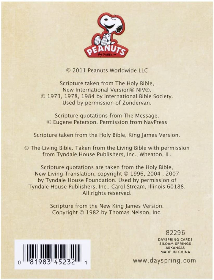 Affirmation Notes: Peanuts - Re-vived