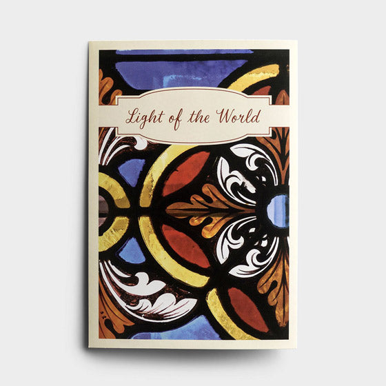 Easter Cards: Light Of The World Box of 12 Cards & Envelopes - Re-vived