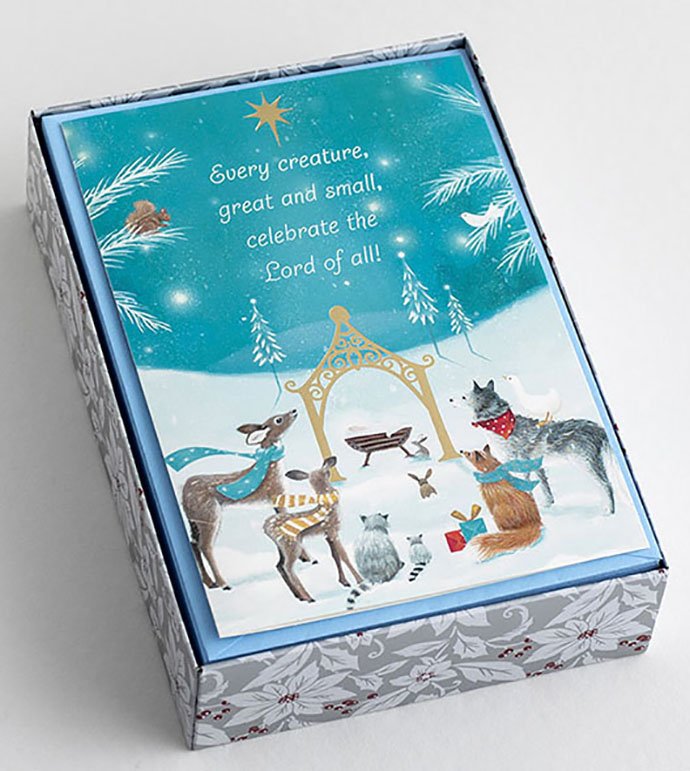Every Creature Boxed Cards (Box of 18) - Re-vived