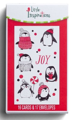 Joy Penguins Boxed Cards (Box of 16) - Re-vived