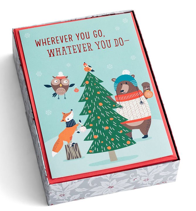 Wherever You Go Boxed Cards (Box of 18) - Re-vived