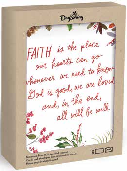 Christmas Boxed Cards: Faith (Pack of 18) - Re-vived