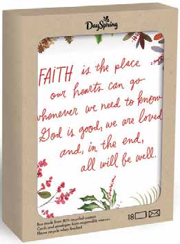 Christmas Boxed Cards: Faith (Pack of 18)